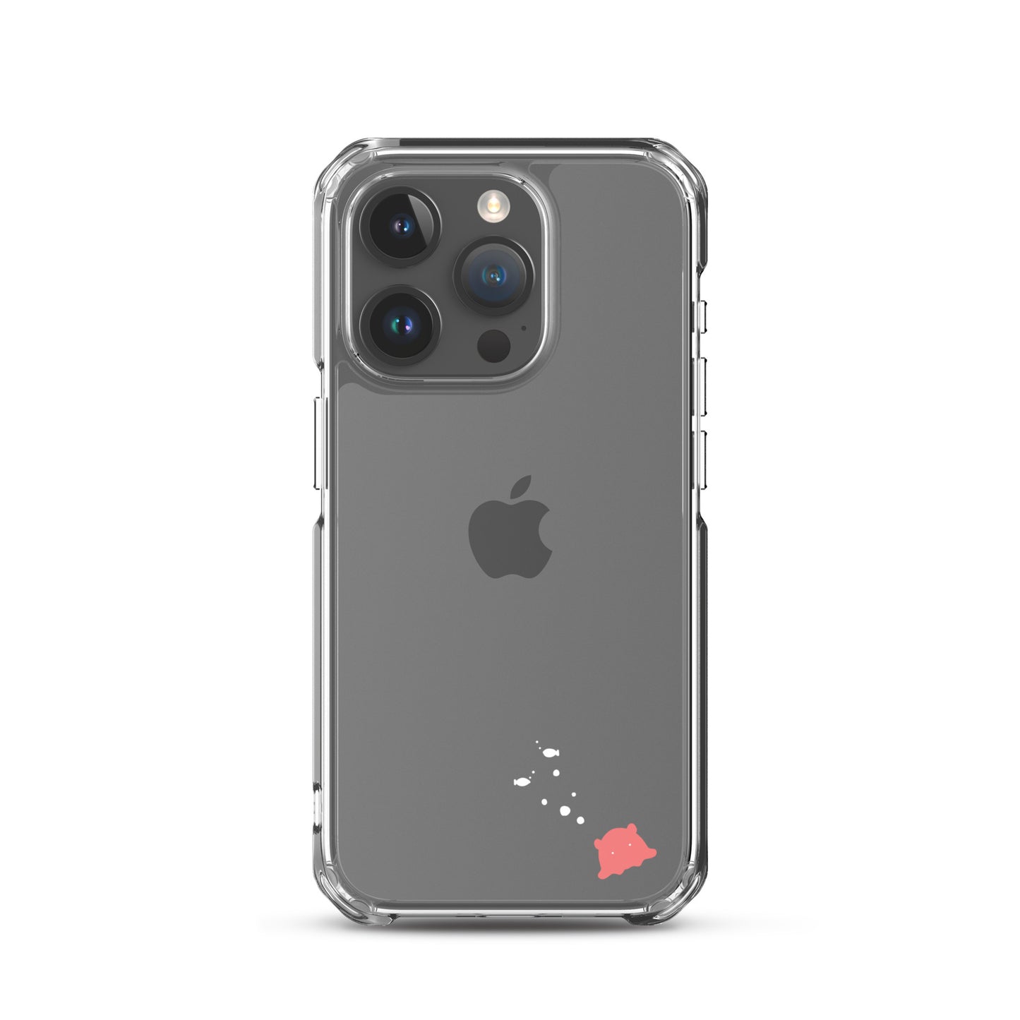 めんだこ&おさかなシルエット iPhoneケース