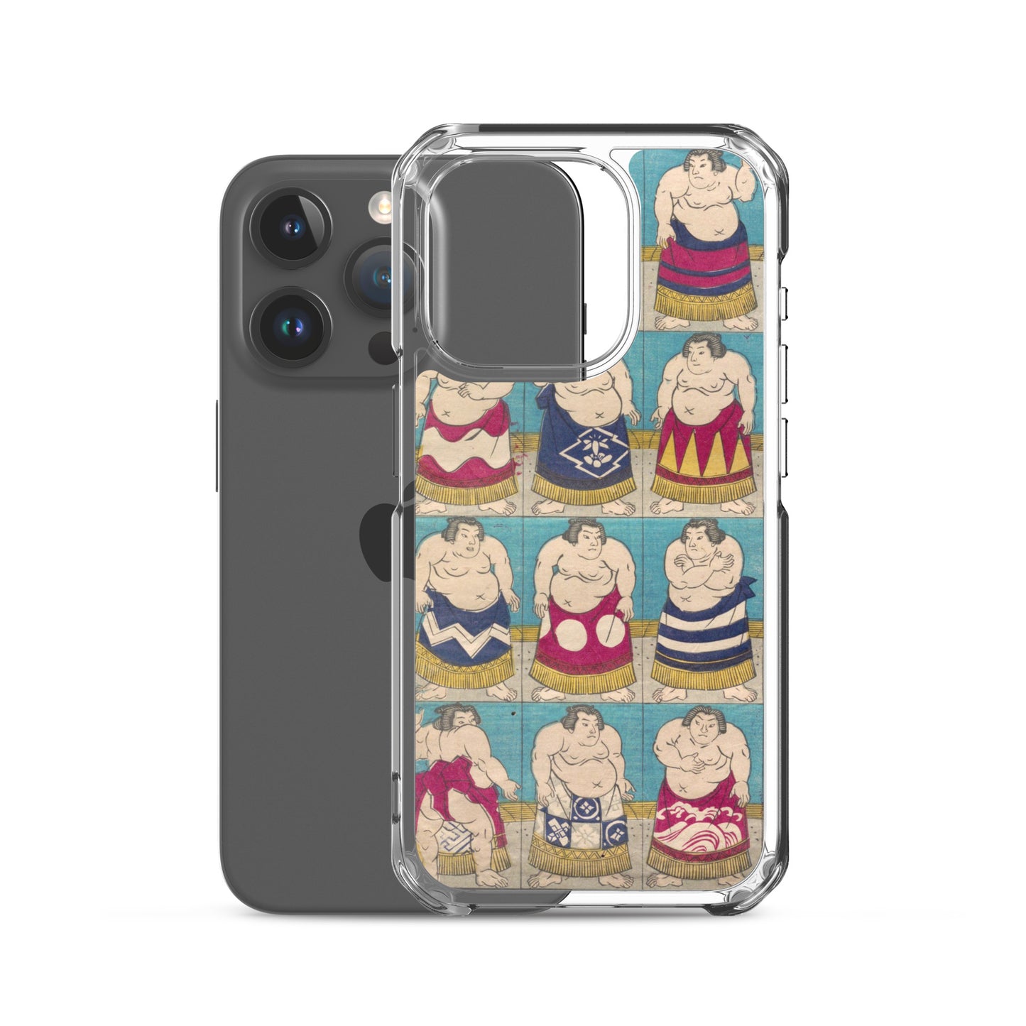 大正レトロ 相撲 iPhoneケース