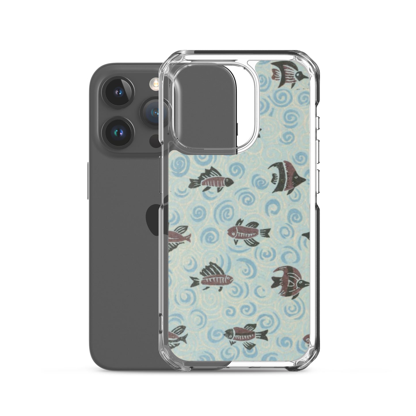 大正レトロ サカナ iPhoneケース
