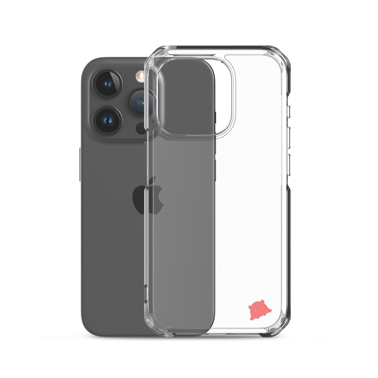 めんだこ&おさかなシルエット iPhoneケース