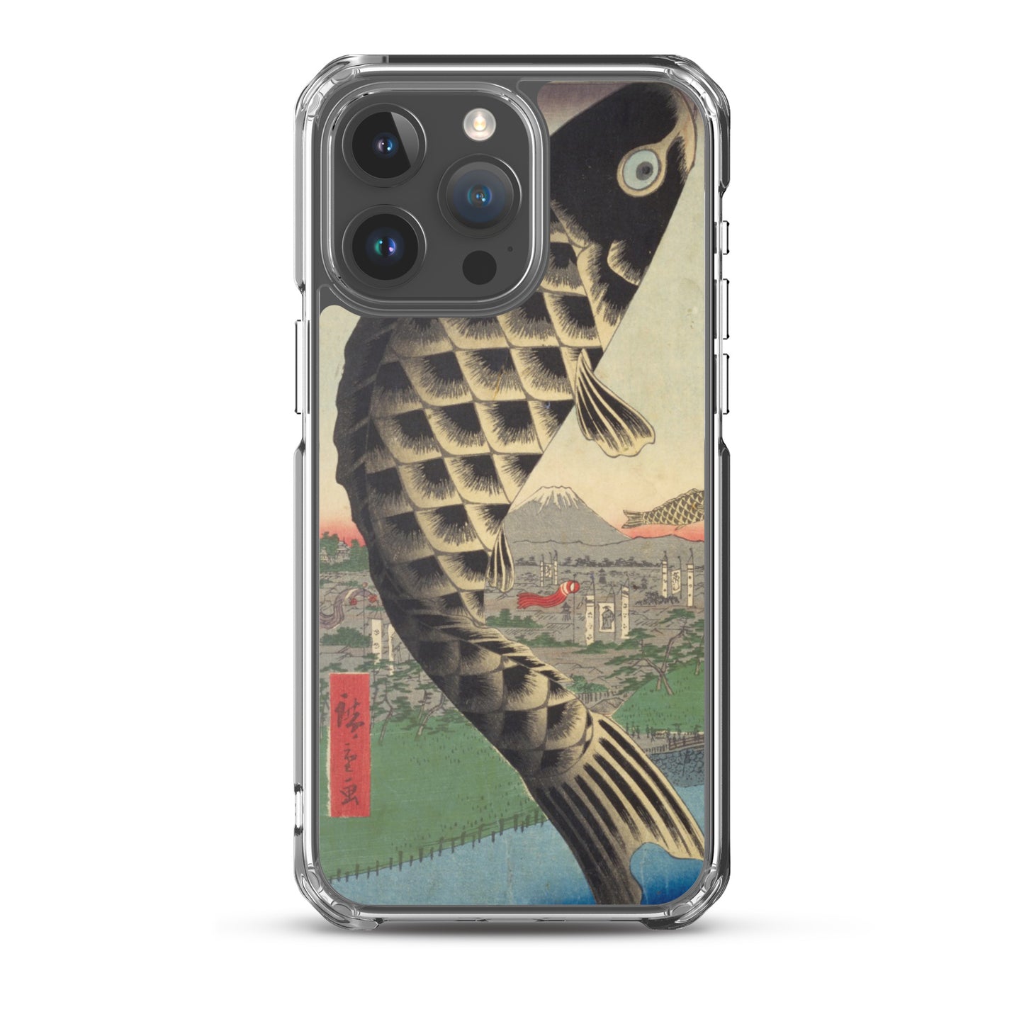 大正レトロ 鯉のぼり iPhoneケース