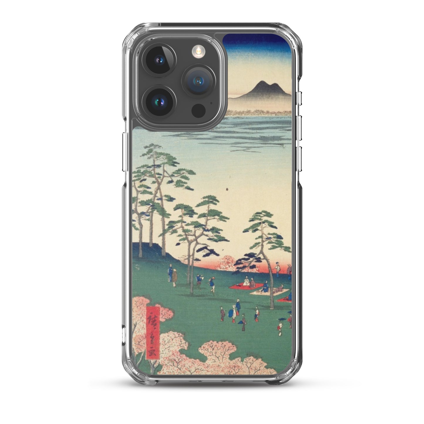 大正レトロ お花見 iPhoneケース