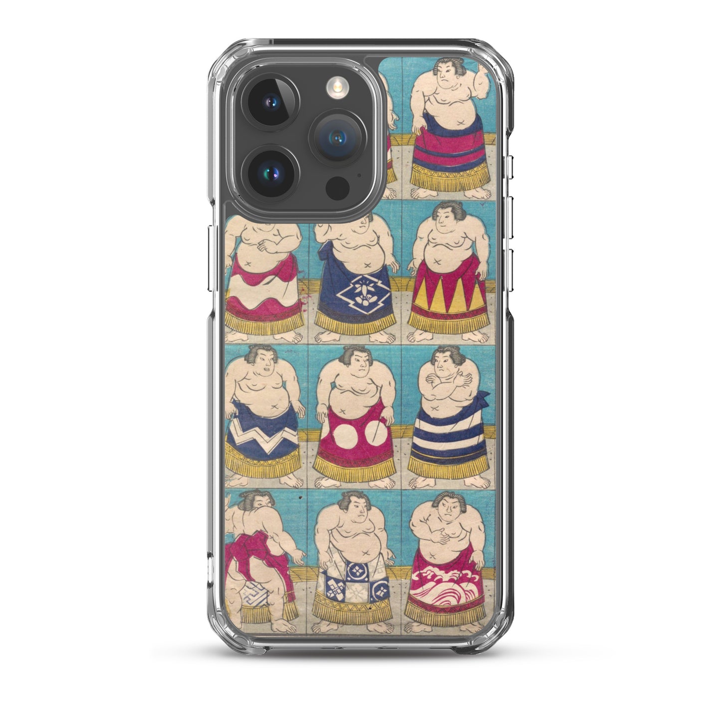 大正レトロ 相撲 iPhoneケース