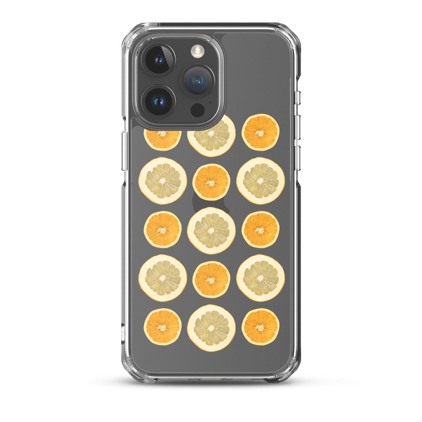 フルーツ輪切り(オレンジ&グレープフルーツ) iPhoneケース