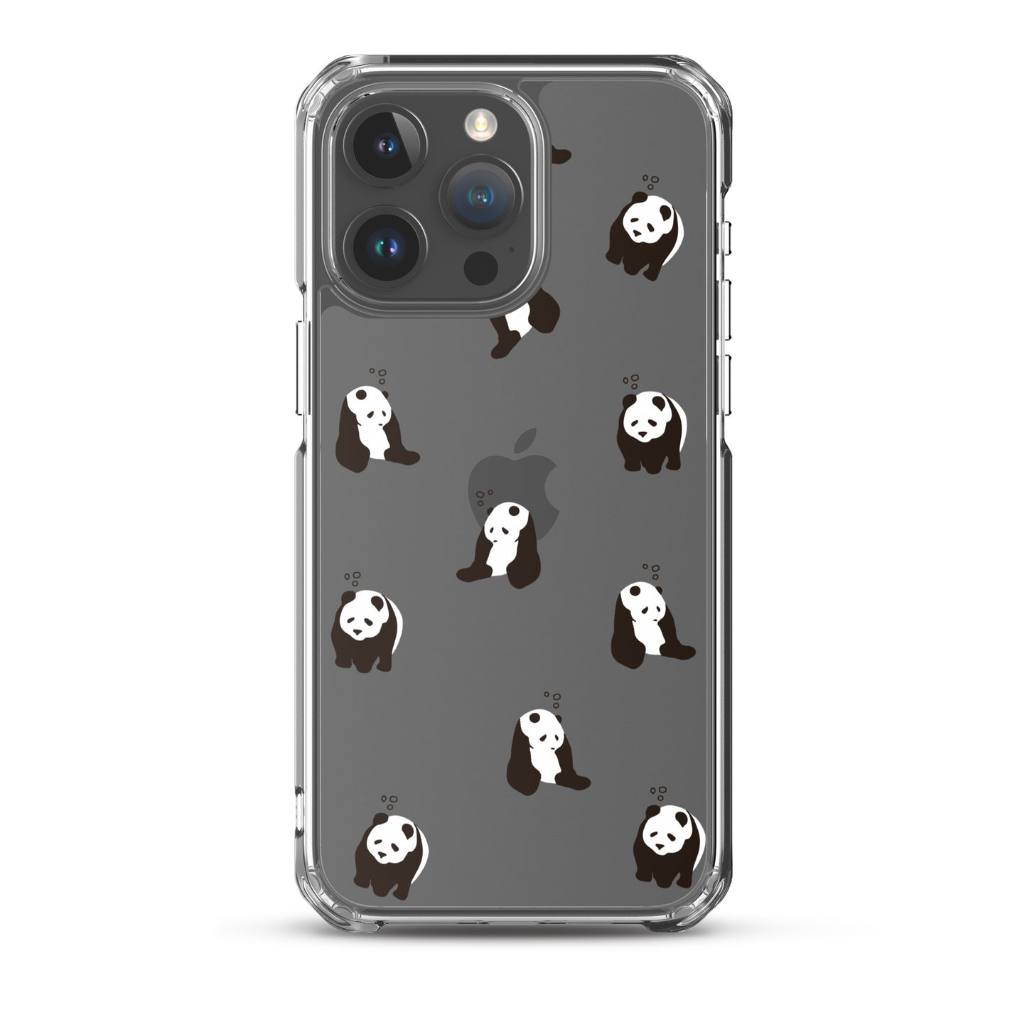 パンダ 眠たい iPhoneケース