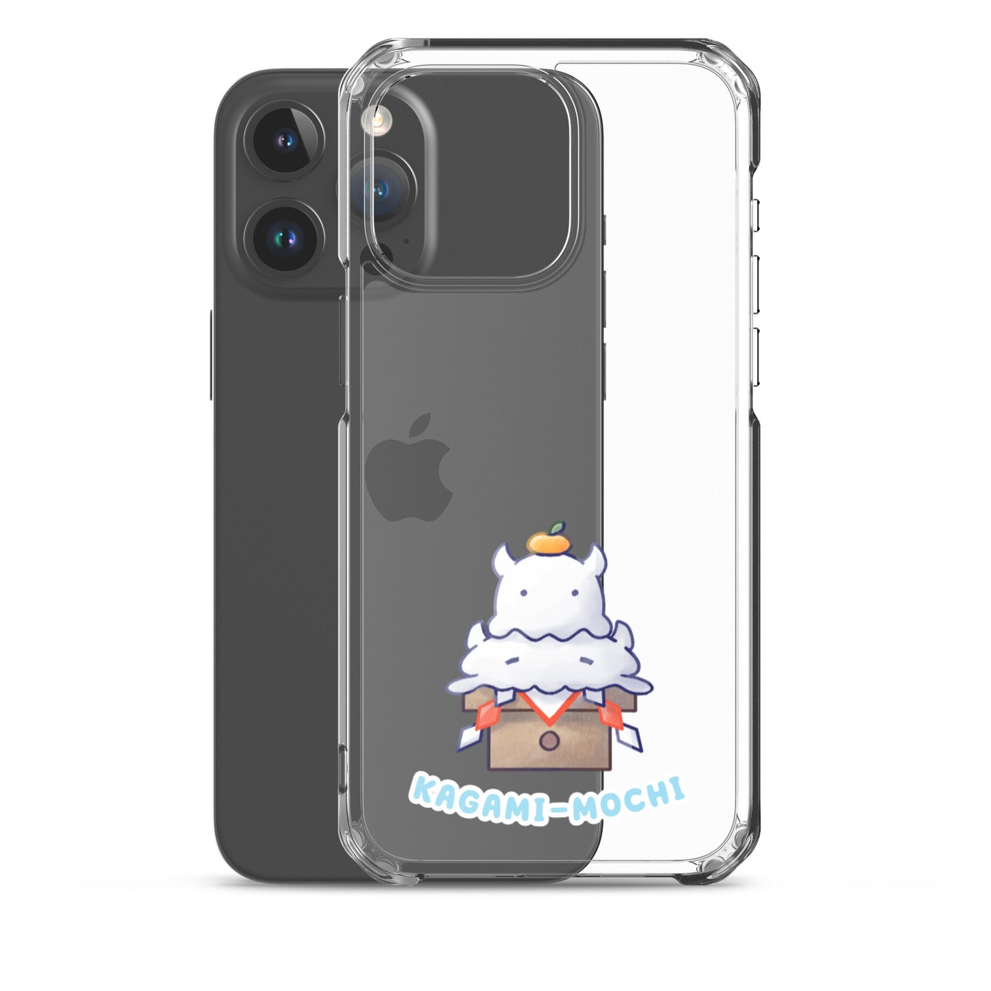 めんだこかがみもち スマホケース