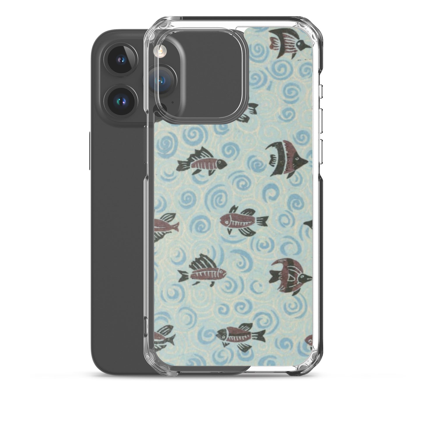 大正レトロ サカナ iPhoneケース