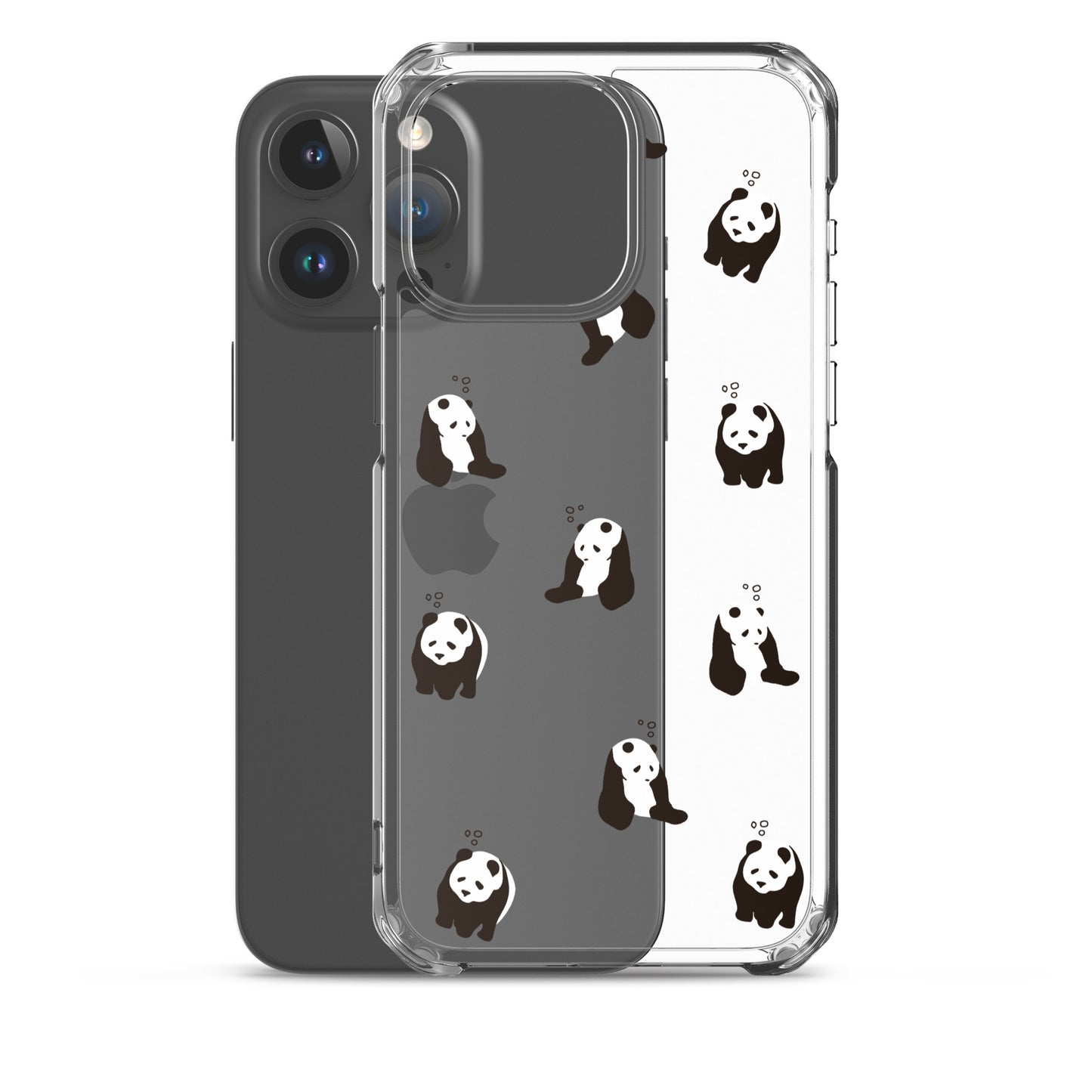 パンダ 眠たい iPhoneケース