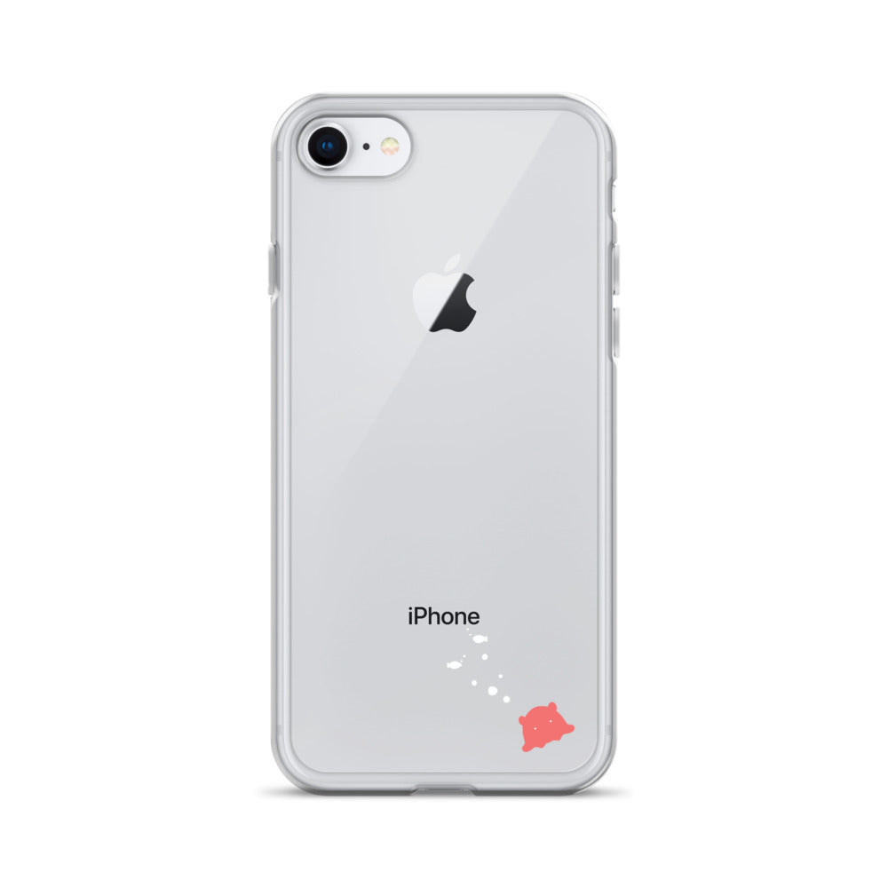 めんだこ&おさかなシルエット iPhoneケース