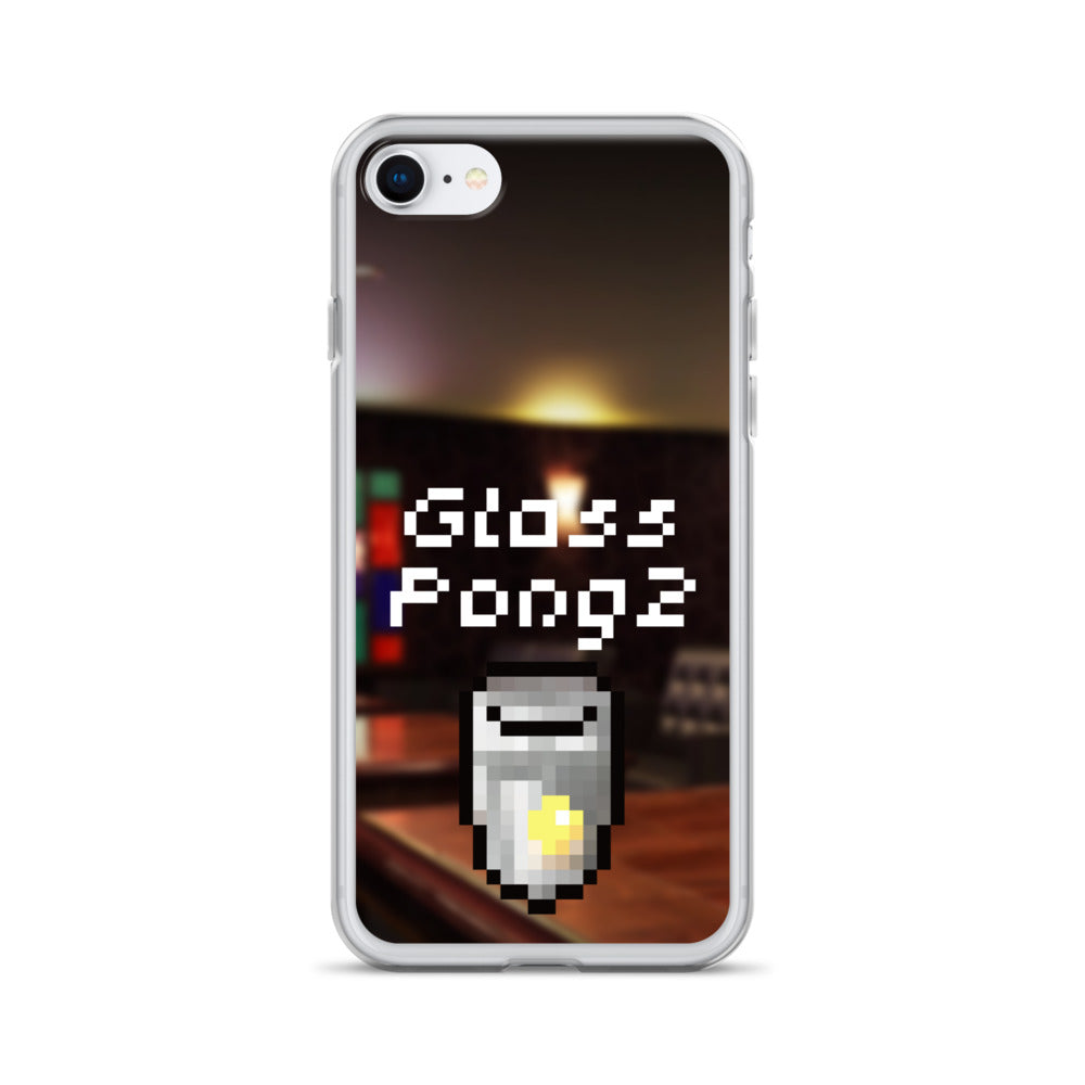 Glass Pong2 dot iPhoneケース(背景あり)
