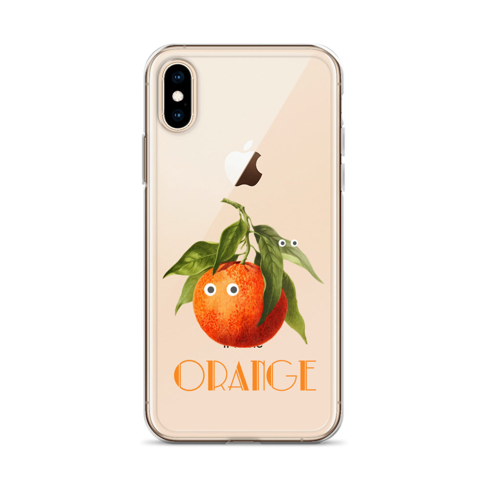 オレンジ iPhoneケース