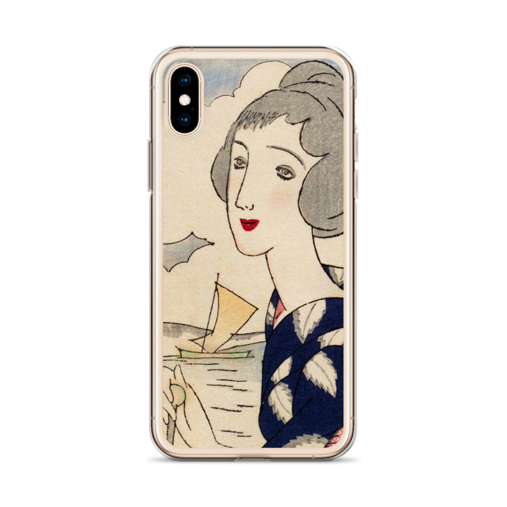 大正レトロ 竹久夢二柄 iPhoneケース02