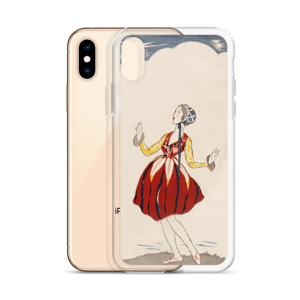 大正レトロ 竹久夢二柄 iPhoneケース