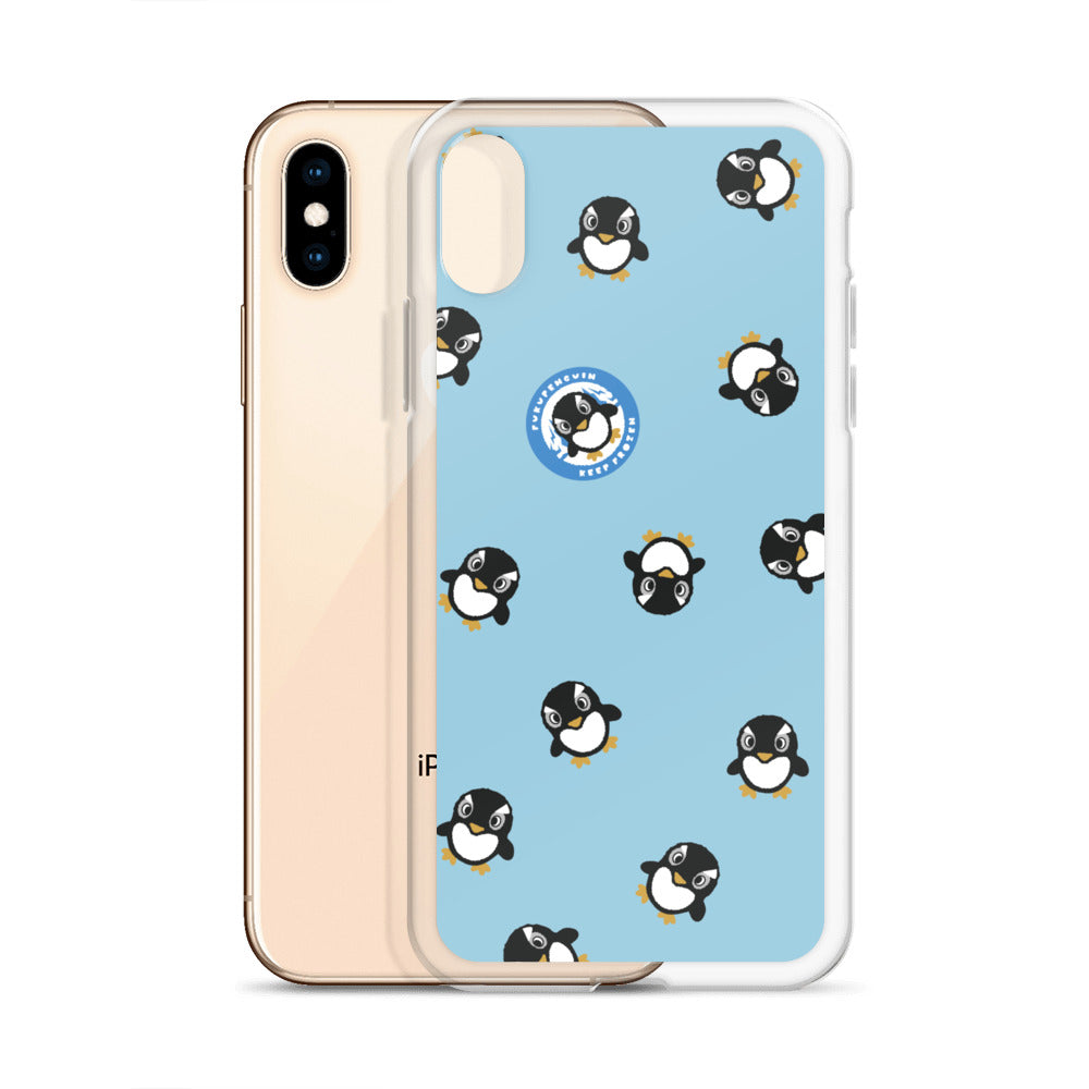 ぺんぎん ランダム柄 スマホケース