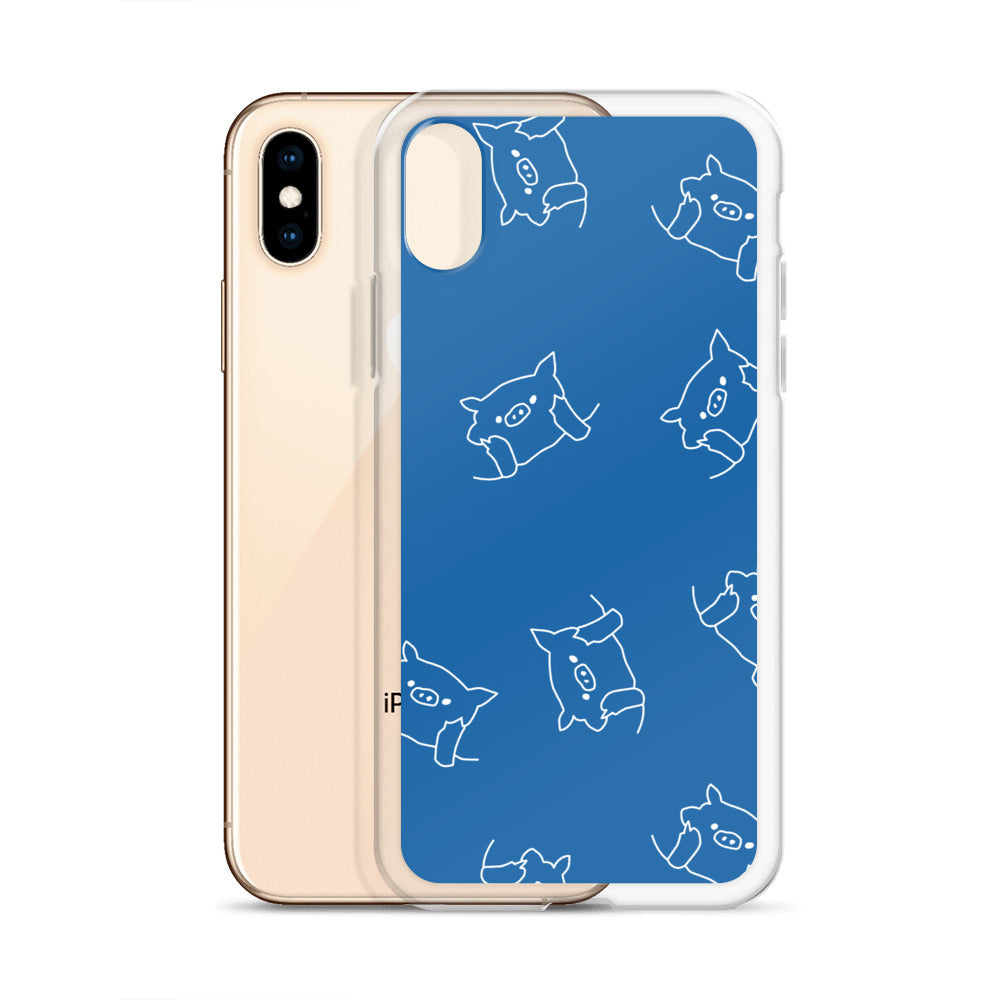 とんかつブタ ランダム柄 スマホケース02
