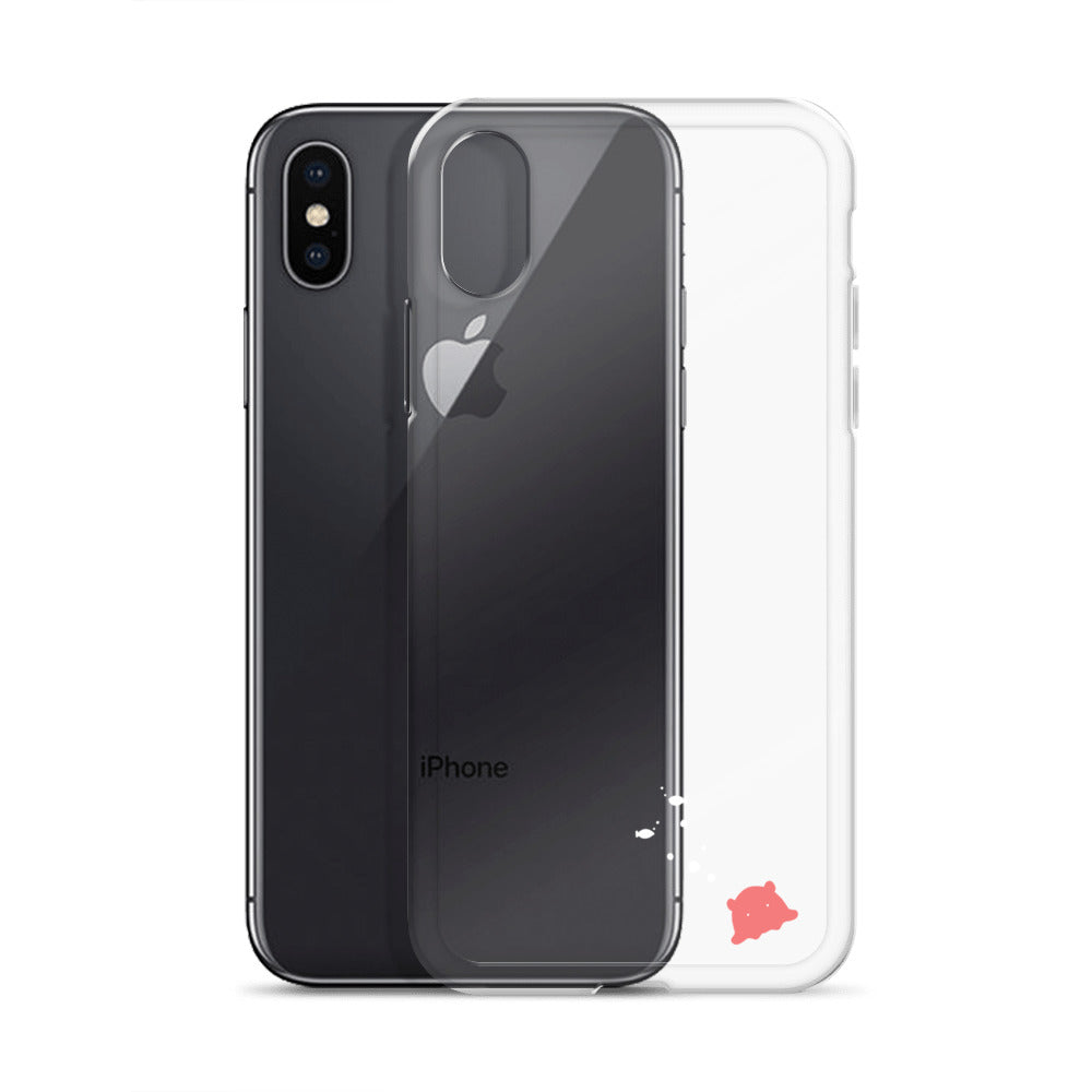 めんだこ&おさかなシルエット iPhoneケース