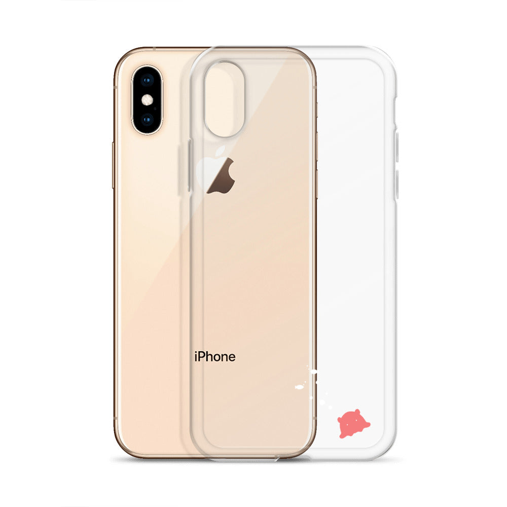 めんだこ&おさかなシルエット iPhoneケース