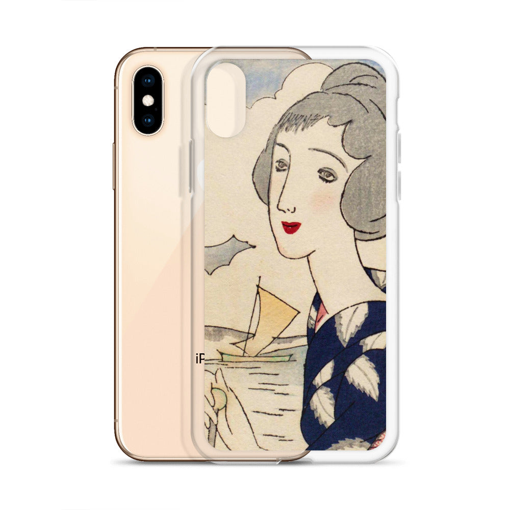大正レトロ 竹久夢二柄 iPhoneケース02