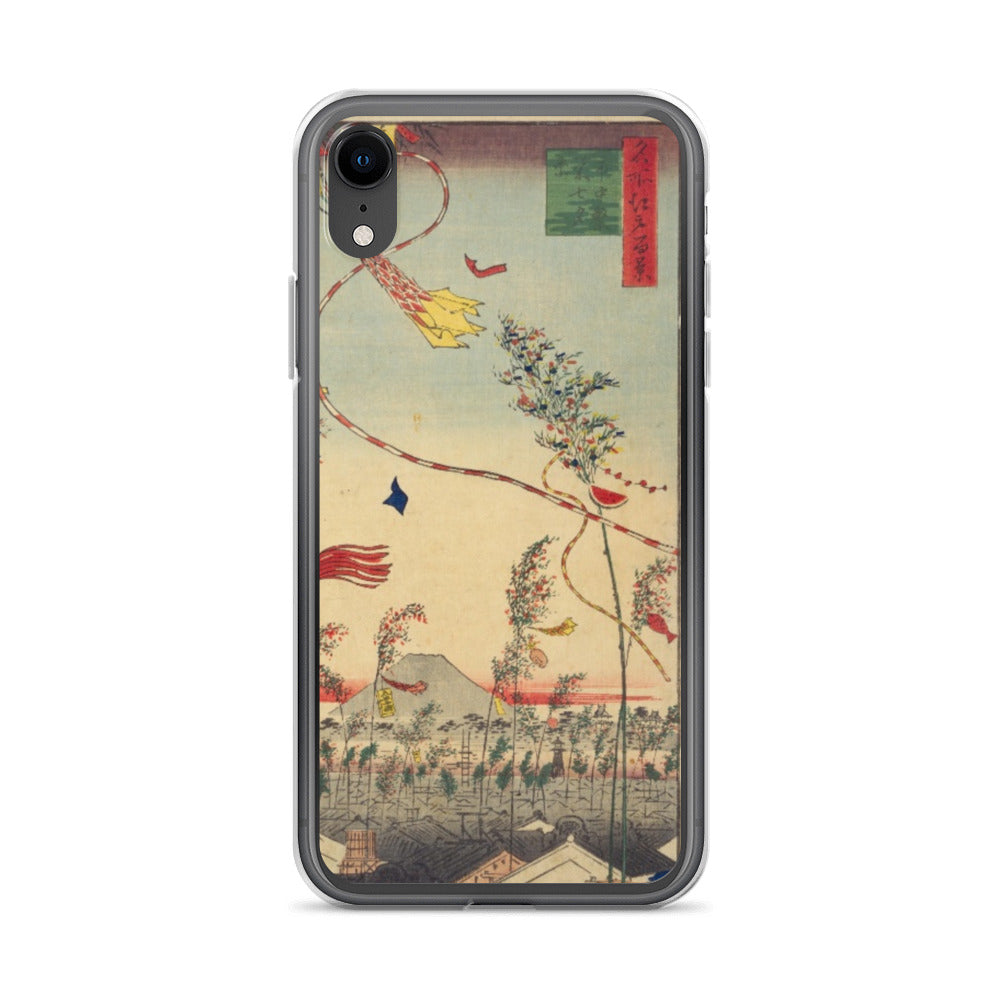 大正レトロ 七夕 iPhoneケース