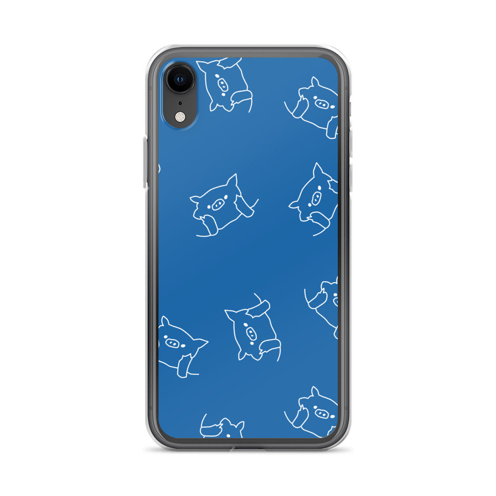 とんかつブタ ランダム柄 スマホケース02