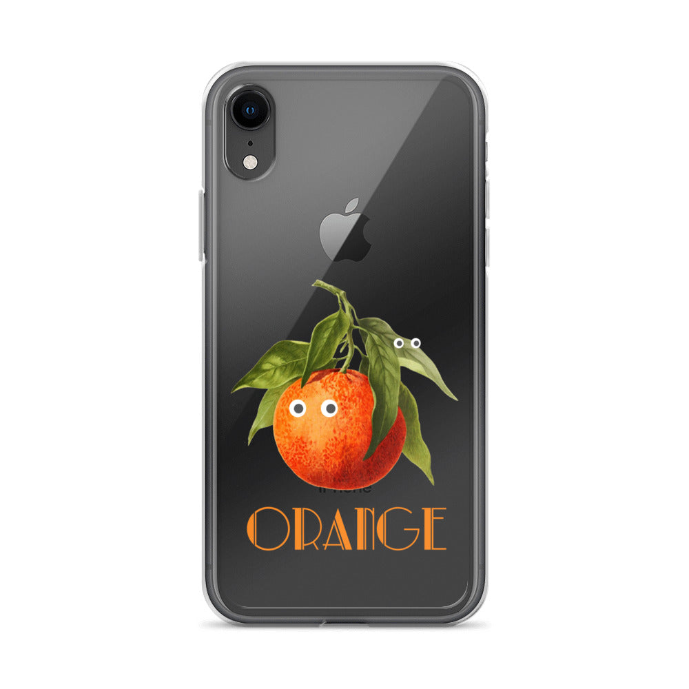 オレンジ iPhoneケース
