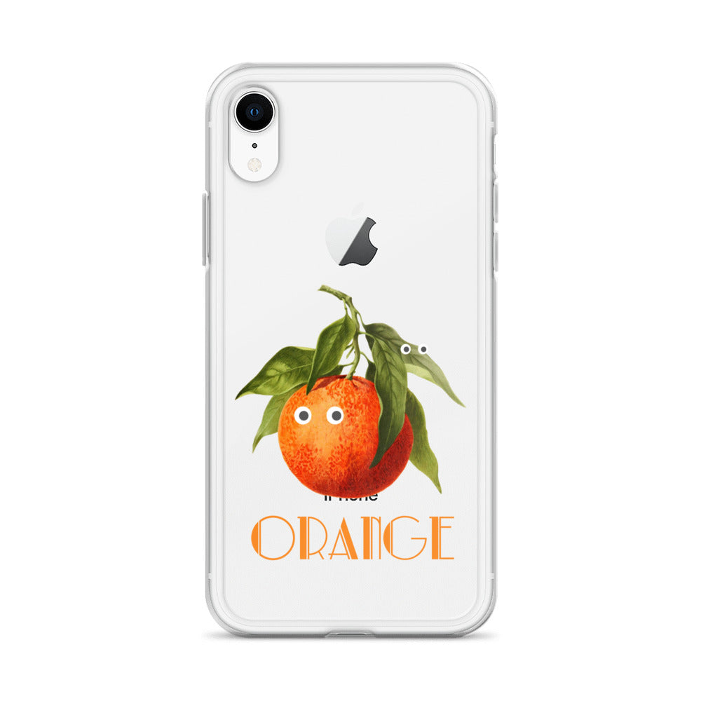 オレンジ iPhoneケース