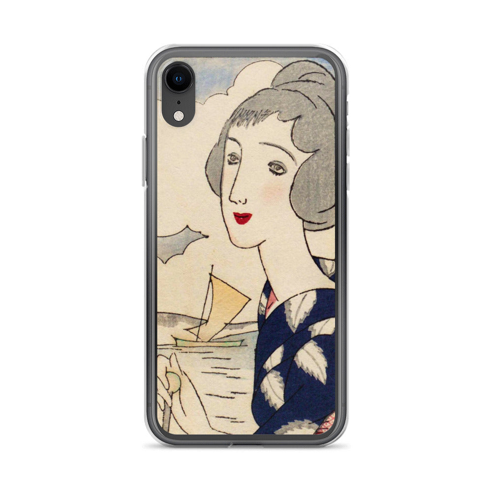 大正レトロ 竹久夢二柄 iPhoneケース02