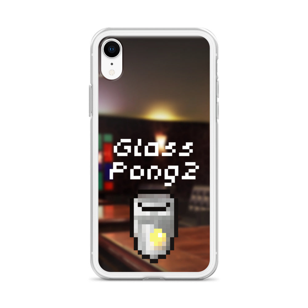 Glass Pong2 dot iPhoneケース(背景あり)