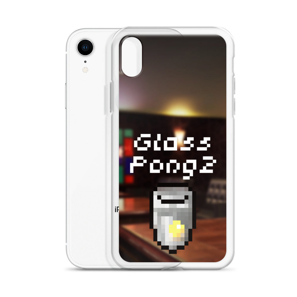 Glass Pong2 dot iPhoneケース(背景あり)