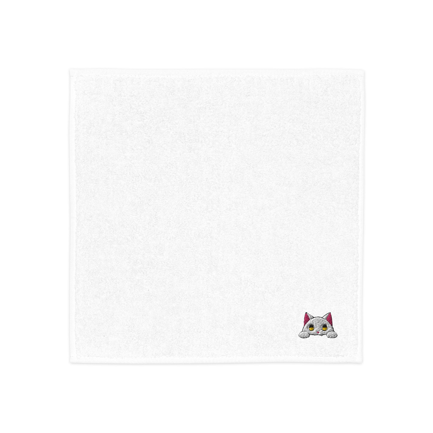 ポッケねこ しろねこハンカチ