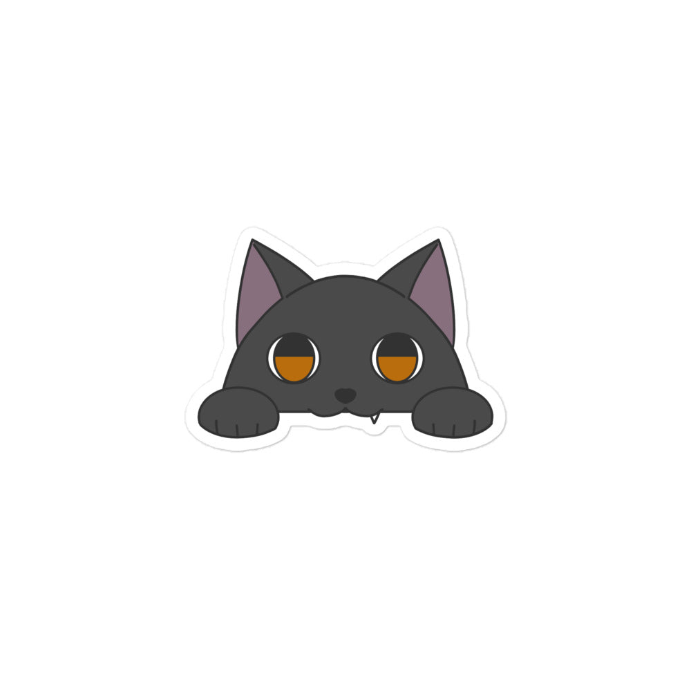 ポッケねこ くろねこ ステッカー