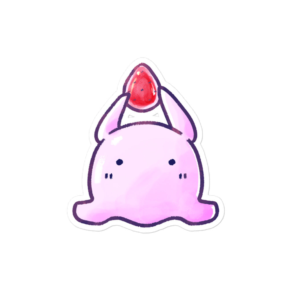 めんだこいちごだいふく ステッカー 1ぴきめ