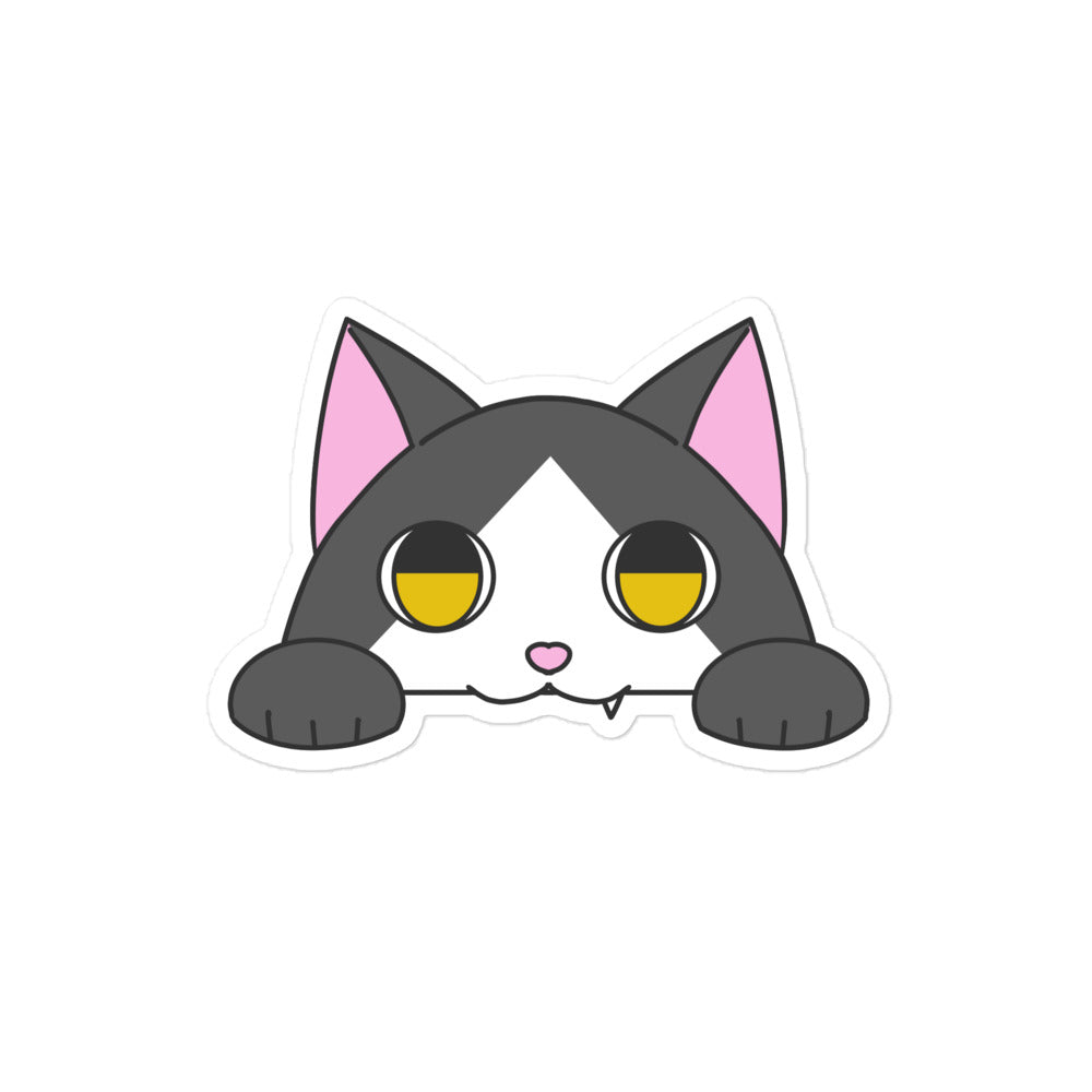 ポッケねこ ハチワレ ステッカー