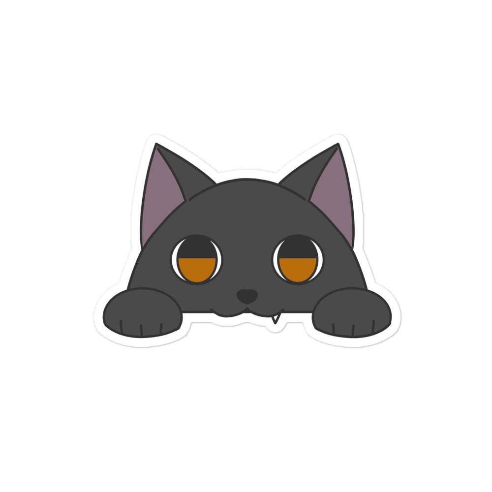 ポッケねこ くろねこ ステッカー
