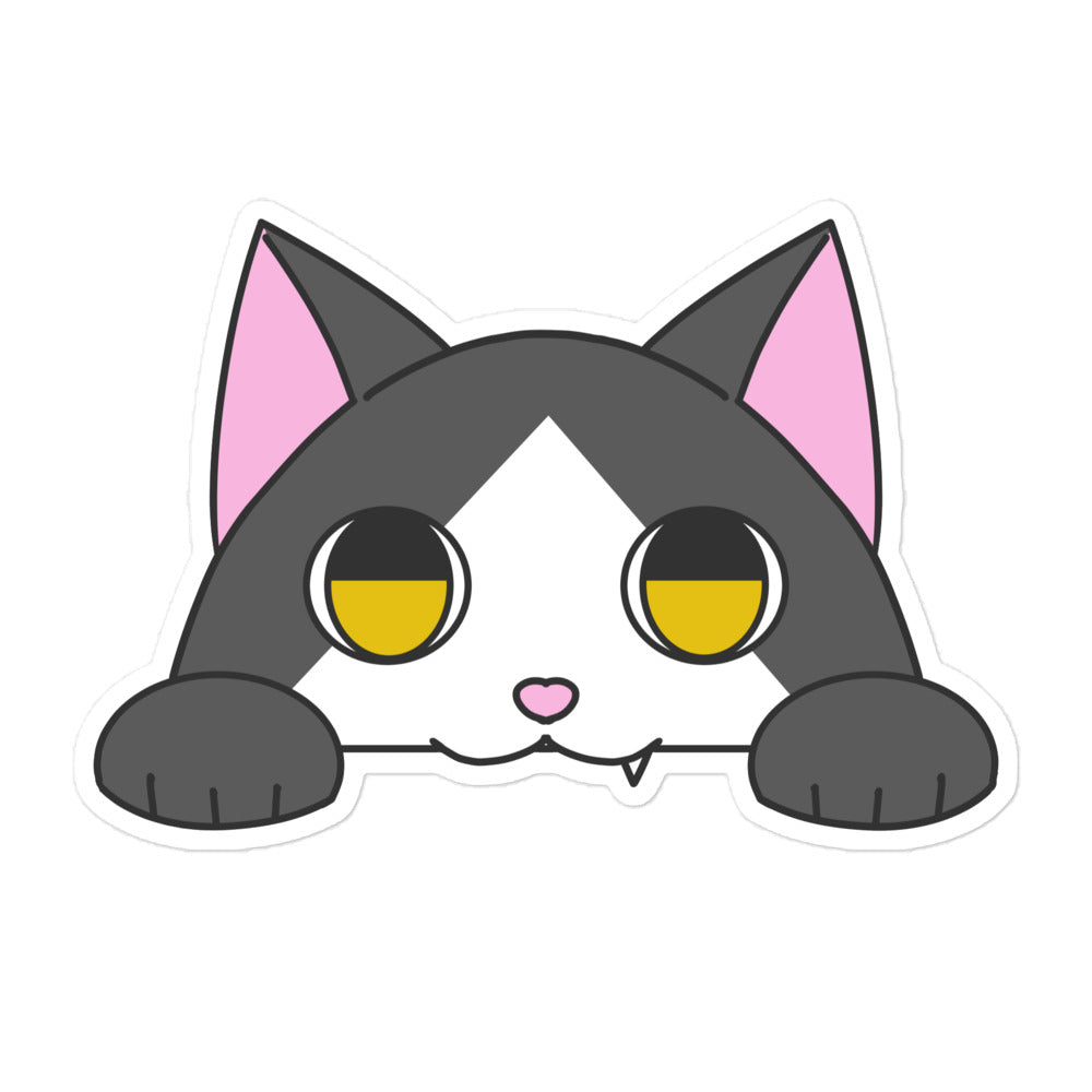 ポッケねこ ハチワレ ステッカー