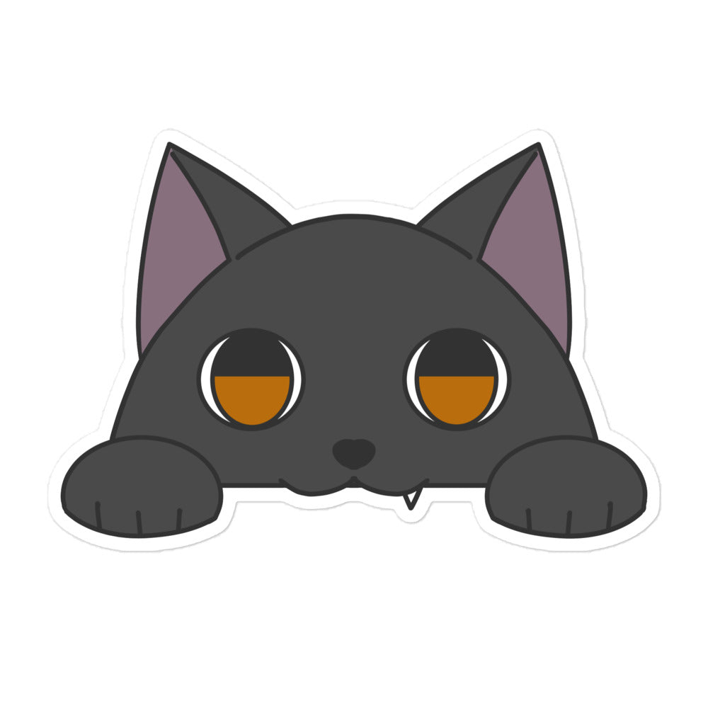 ポッケねこ くろねこ ステッカー