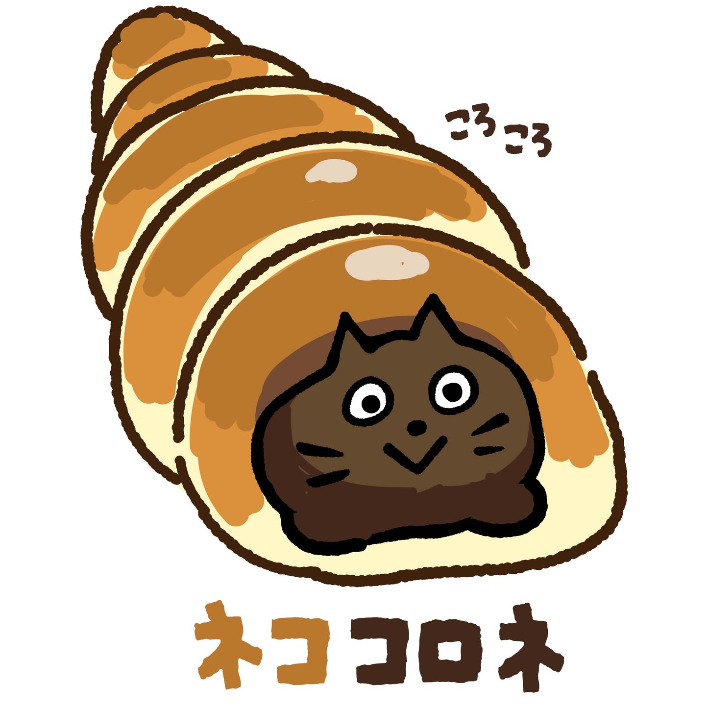 ネココロネ ワンポイントTシャツ
