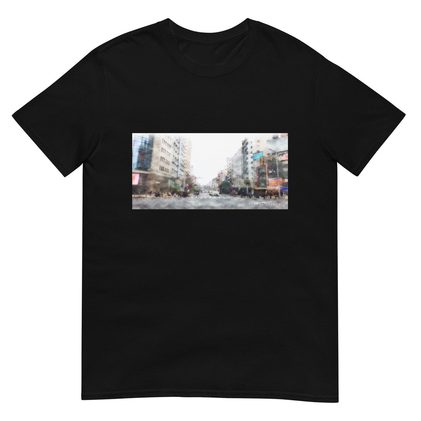 アートを日常に。骨董通りTシャツ