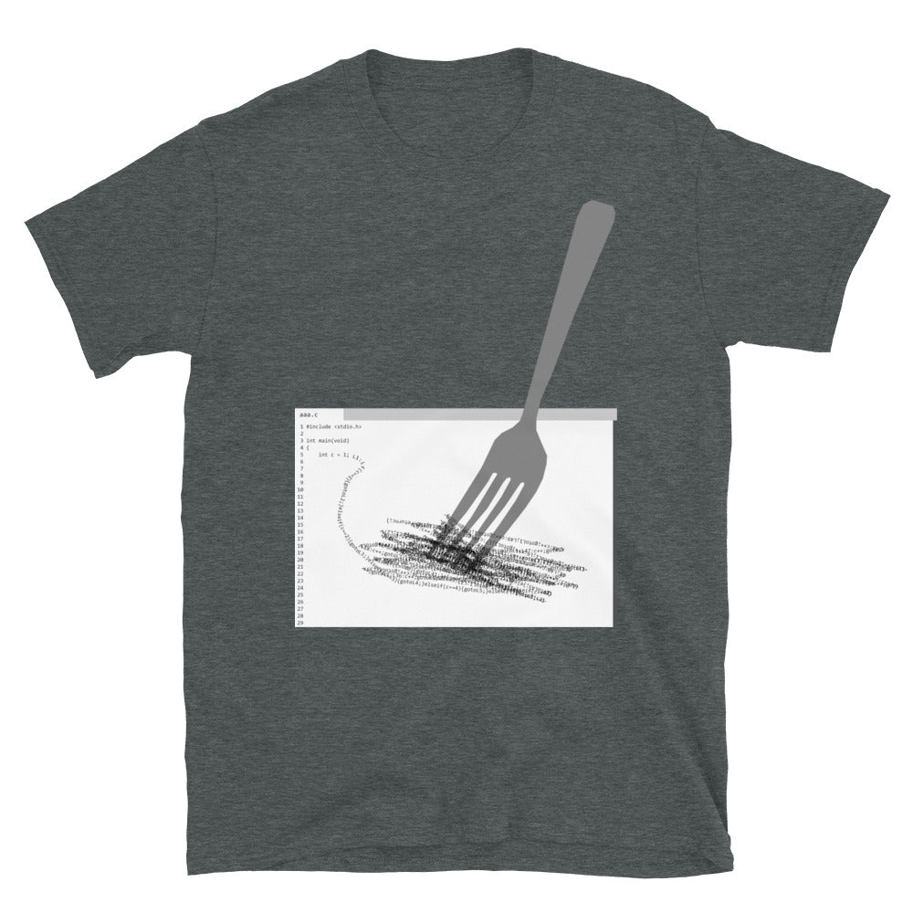 修正不可能。(バージョン:ホワイト)エンジニアTシャツ