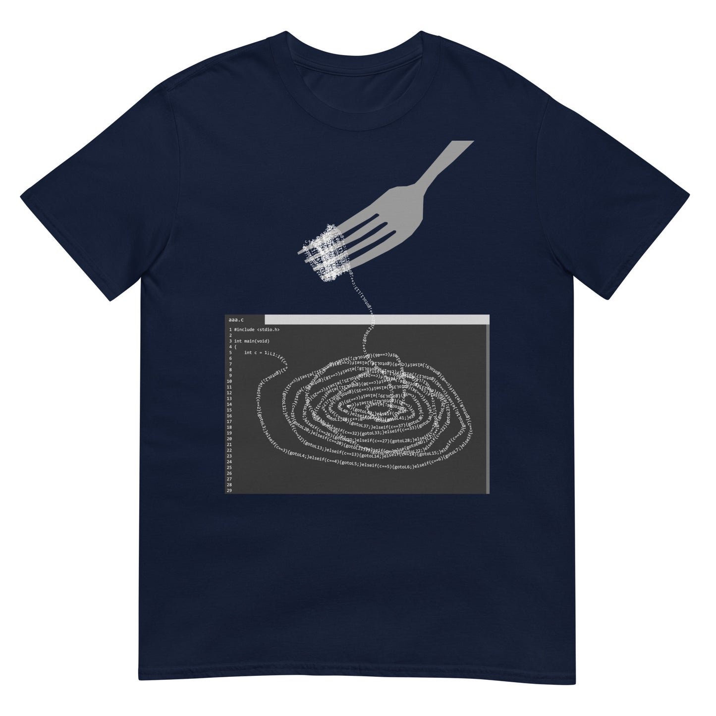 食べて無かったことにしたい。(バージョン:ブラック)エンジニアTシャツ