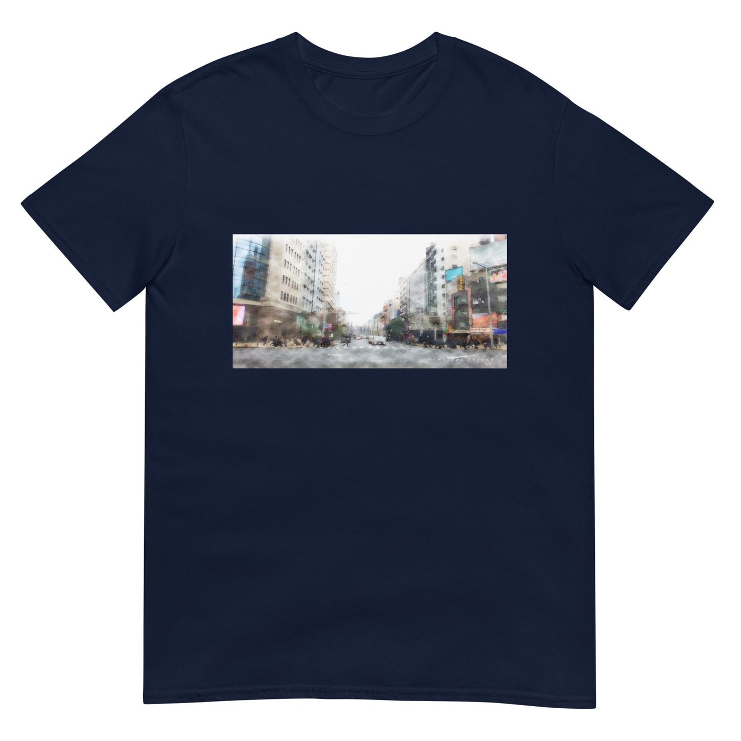 アートを日常に。骨董通りTシャツ