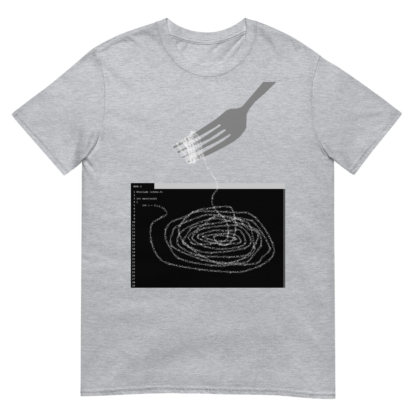 食べて無かったことにしたい。(バージョン:ブラック)エンジニアTシャツ