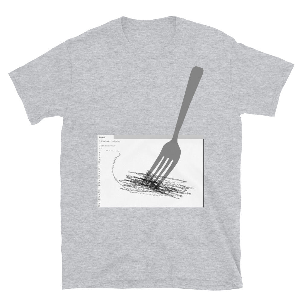 修正不可能。(バージョン:ホワイト)エンジニアTシャツ