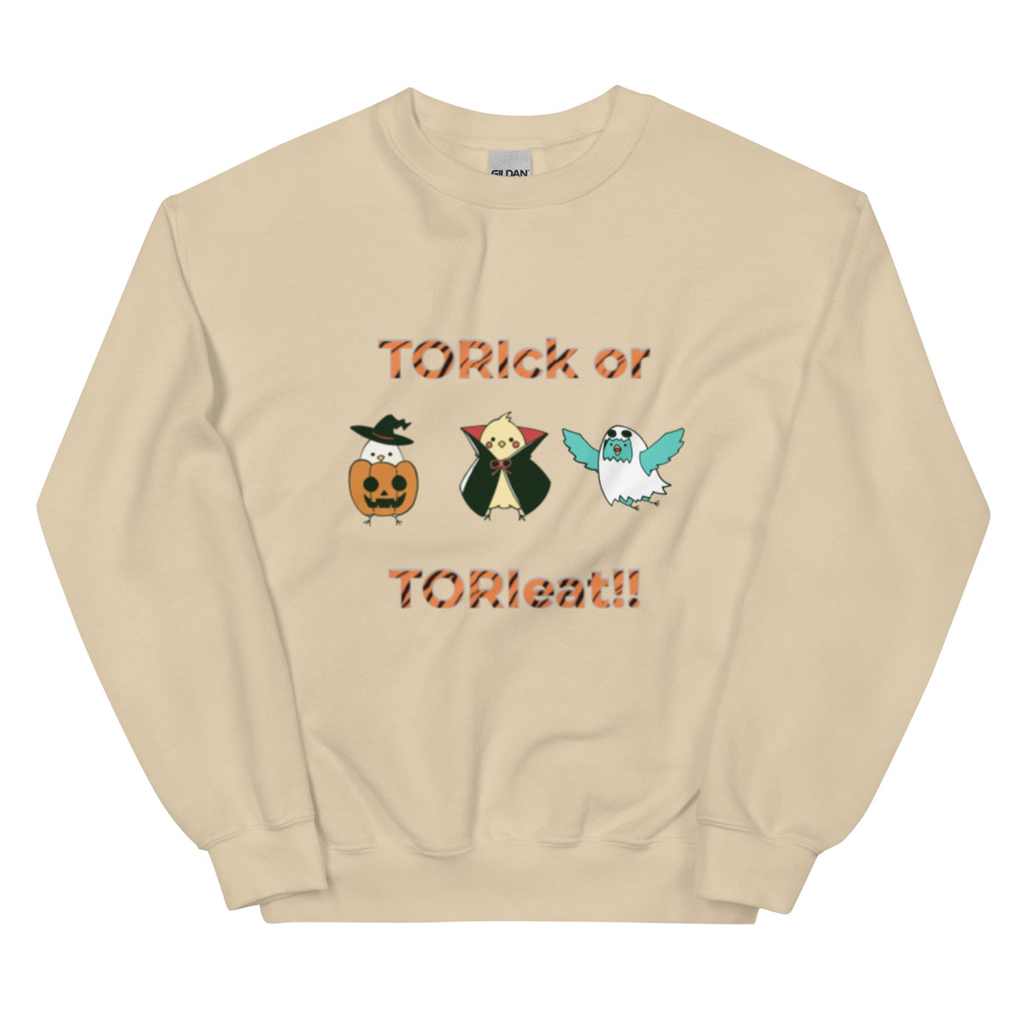 "TORI"ck or "TORI"eat トレーナー/3連ver