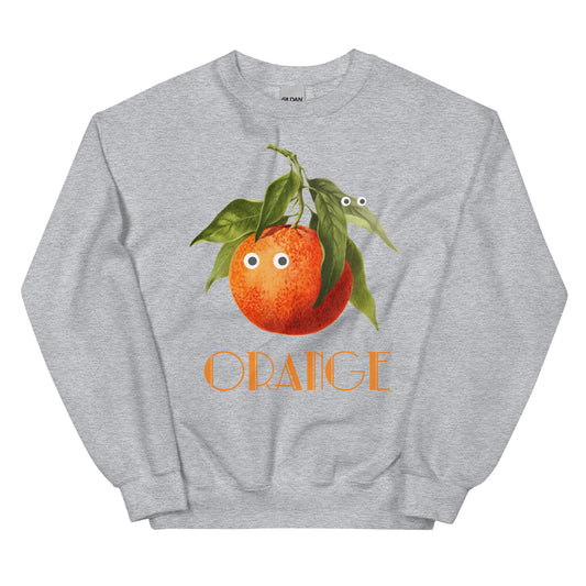 オレンジ スウェット