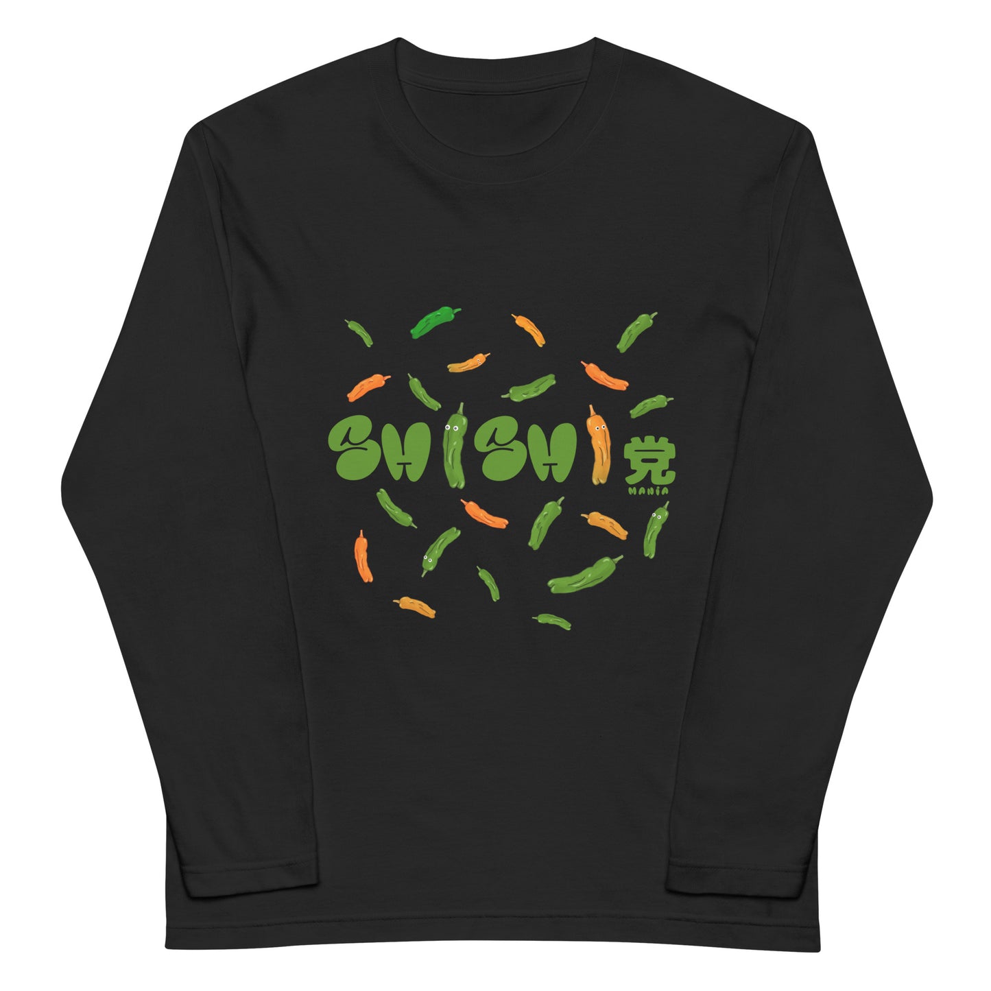 SHISHI党(ししとう)長袖Tシャツ
