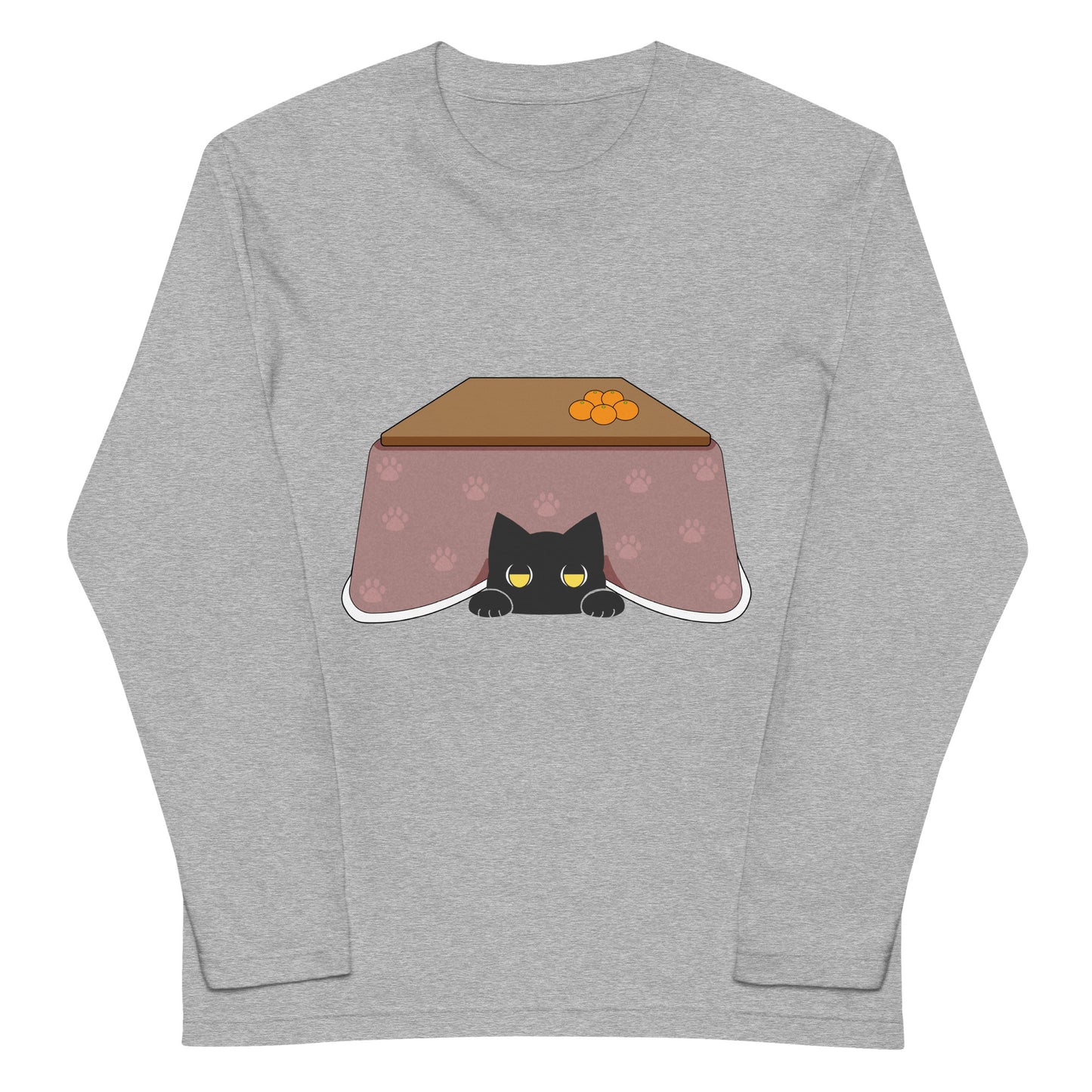 こたつとねこTシャツ(長袖)