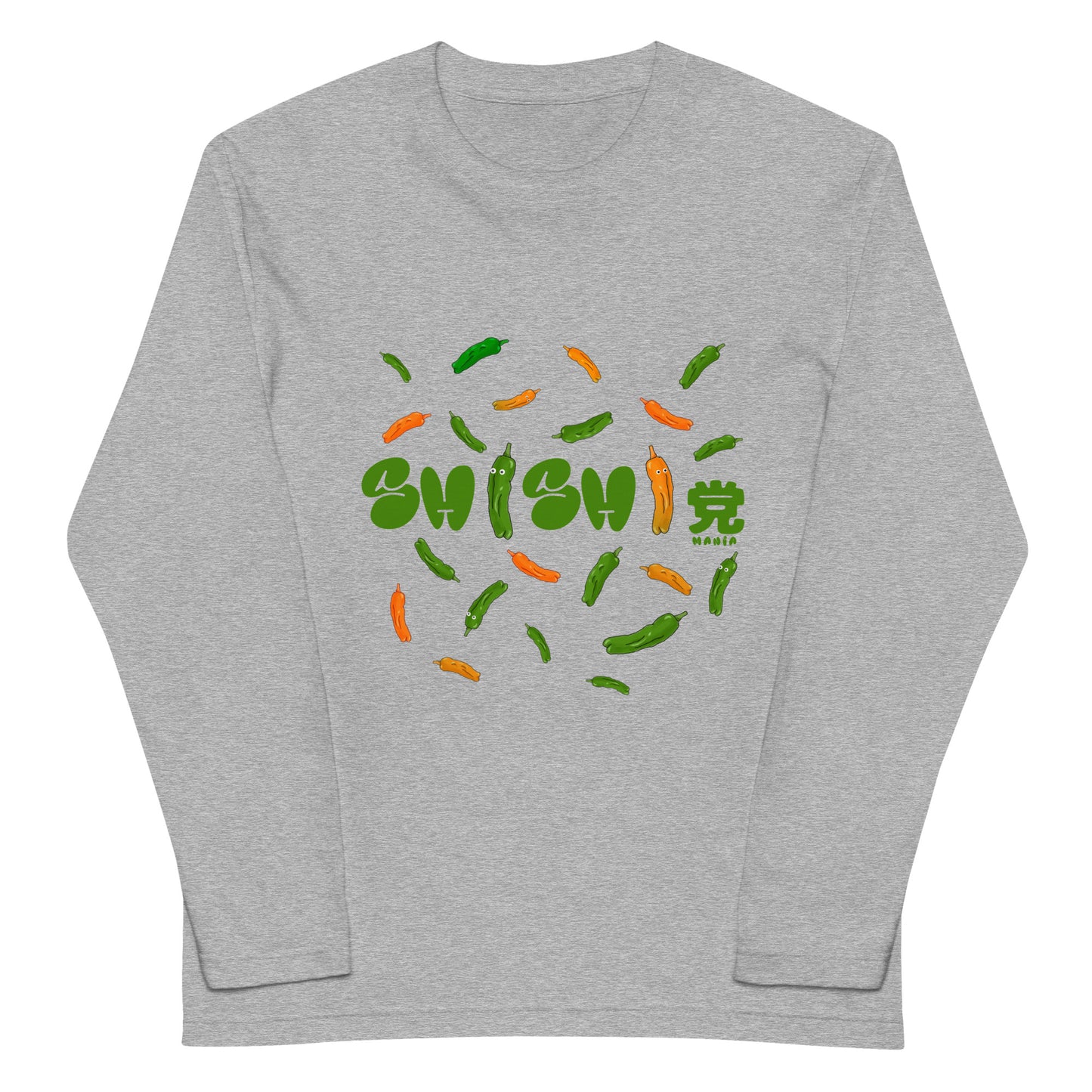 SHISHI党(ししとう)長袖Tシャツ