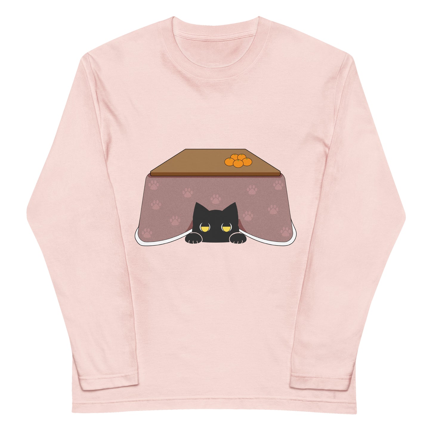 こたつとねこTシャツ(長袖)