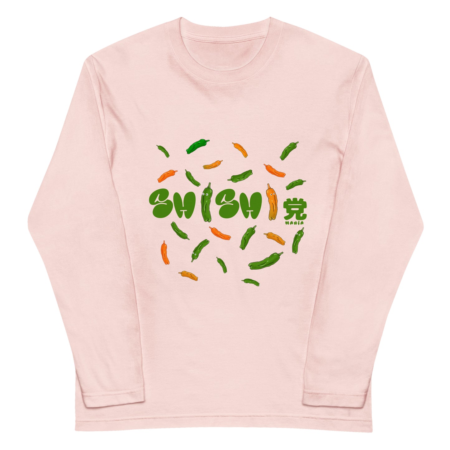SHISHI党(ししとう)長袖Tシャツ